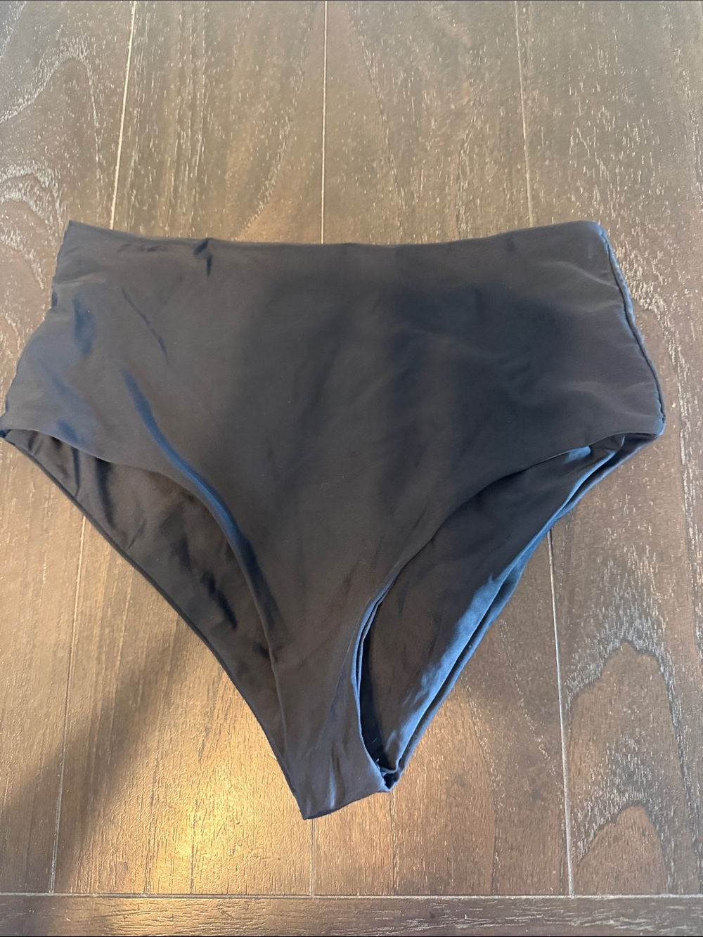 Zaful Black High-Waist Bikini Bottom